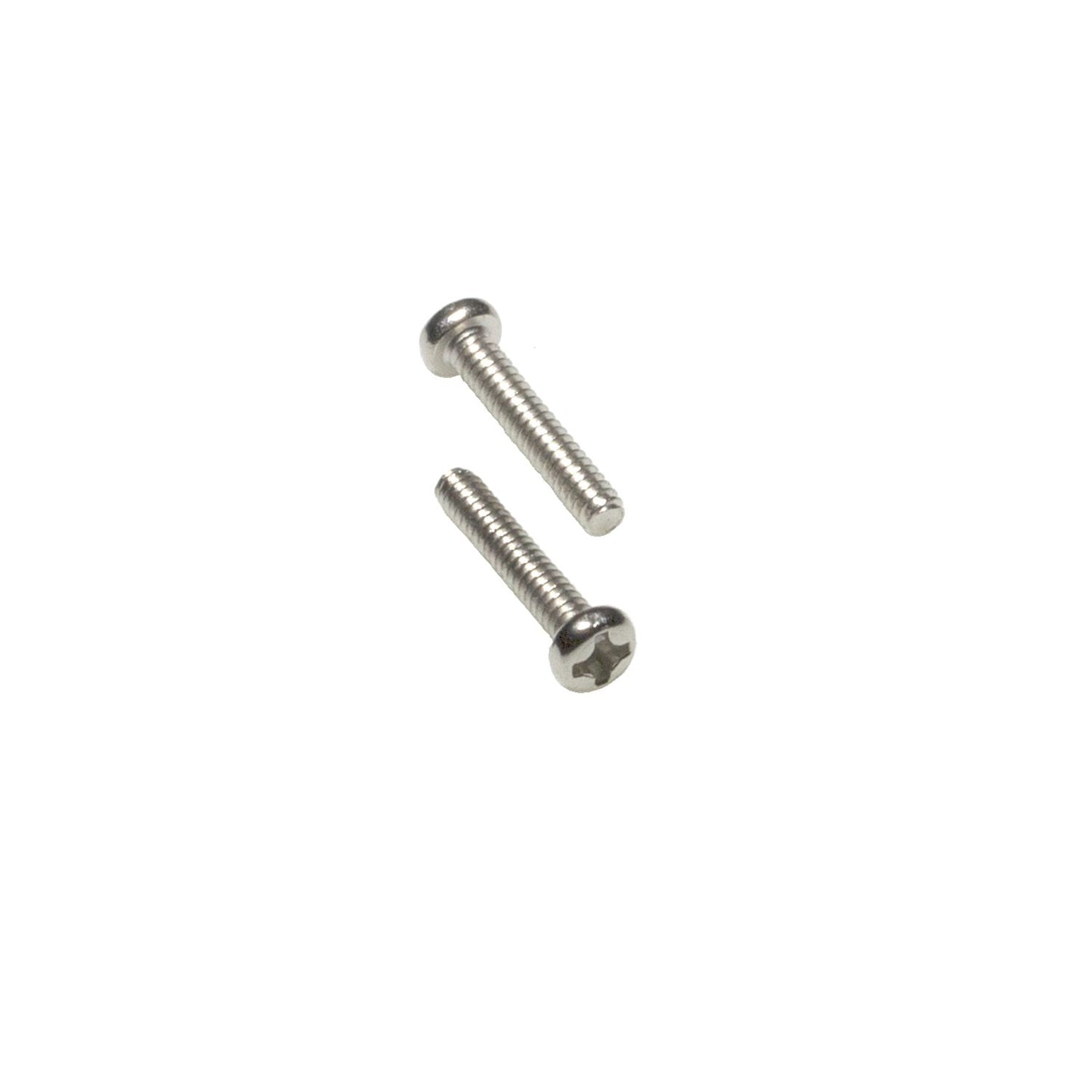 Flat head screw 9255 for panel mount cable UNC 4-40, chrome-plated