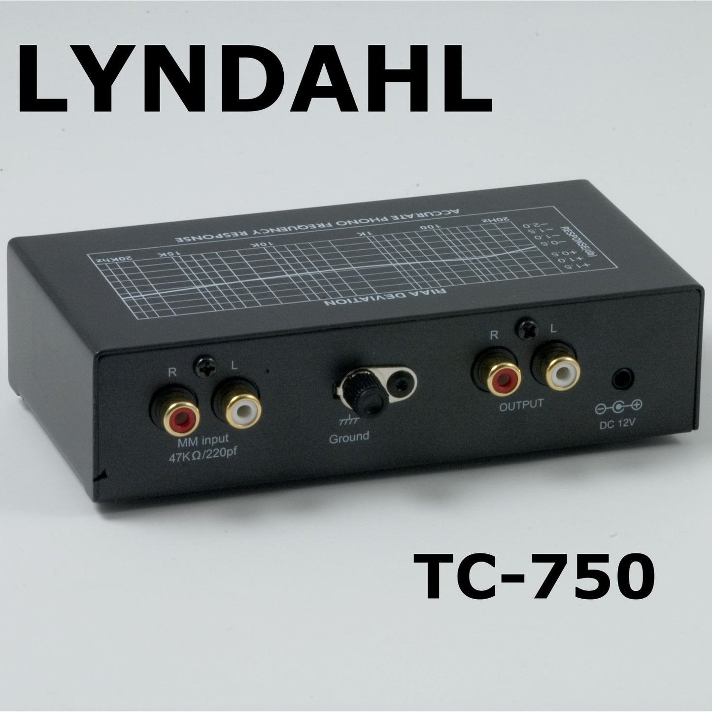 Lyndahl TC-750 MKII equalizer preamplifier with EUP2 power supply unit